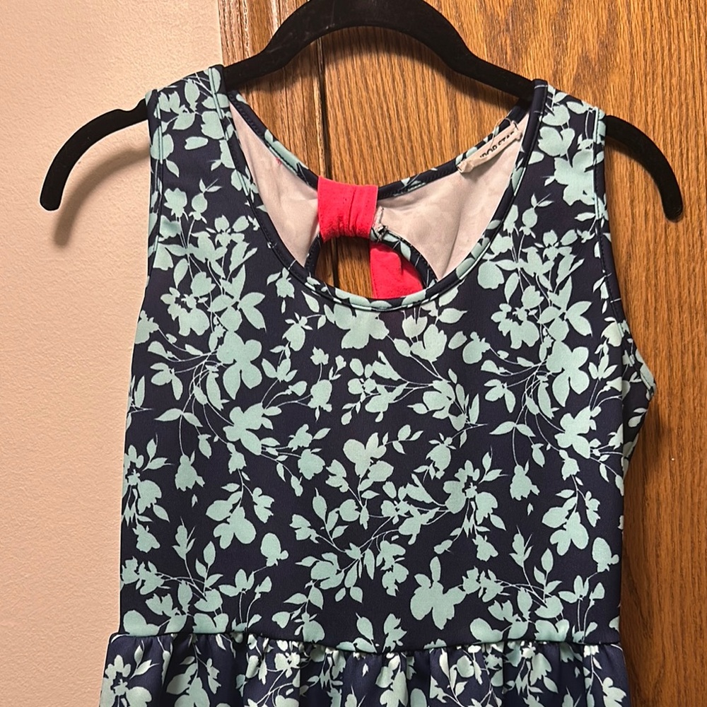 Chic Blue Mini Dress - Picture 2 of 5